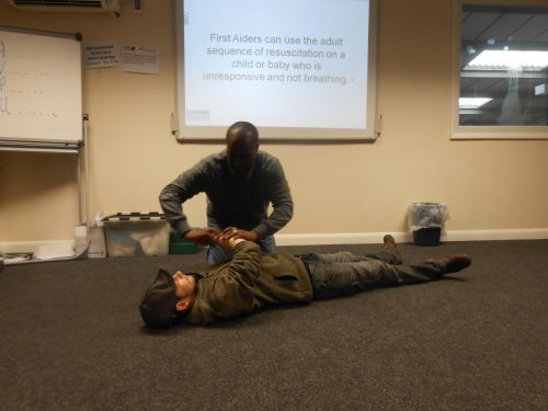 First Aid at Work Refresher: 25th May 2015